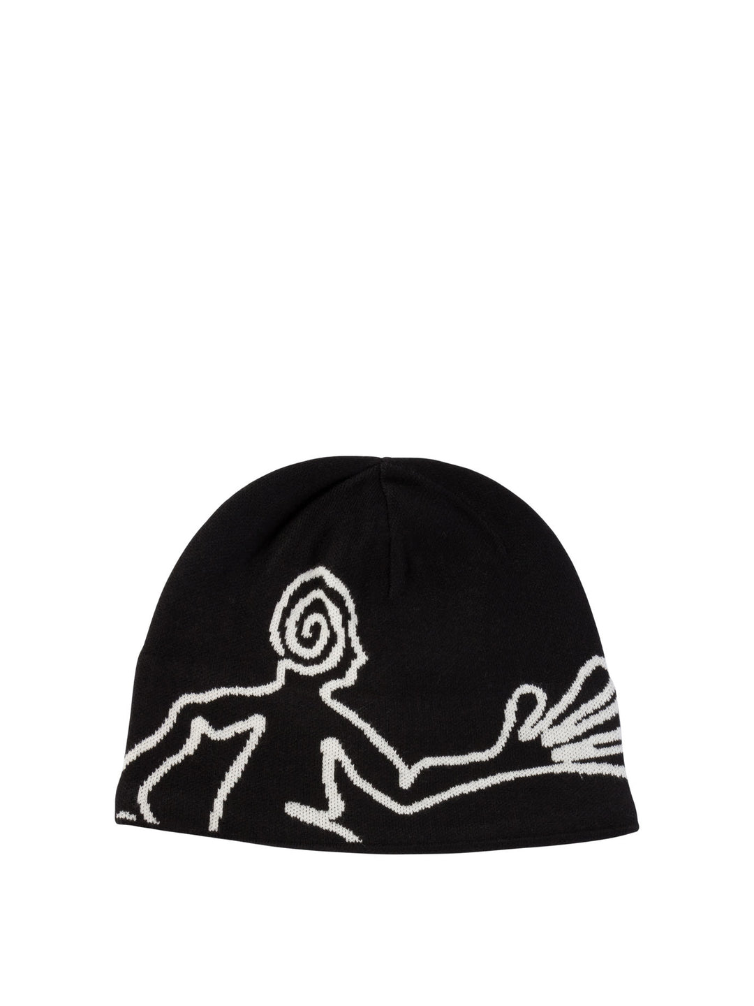 Knit Beanie Hats Black