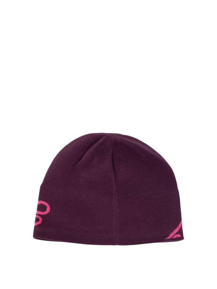 Knit Beanie Hats Purple