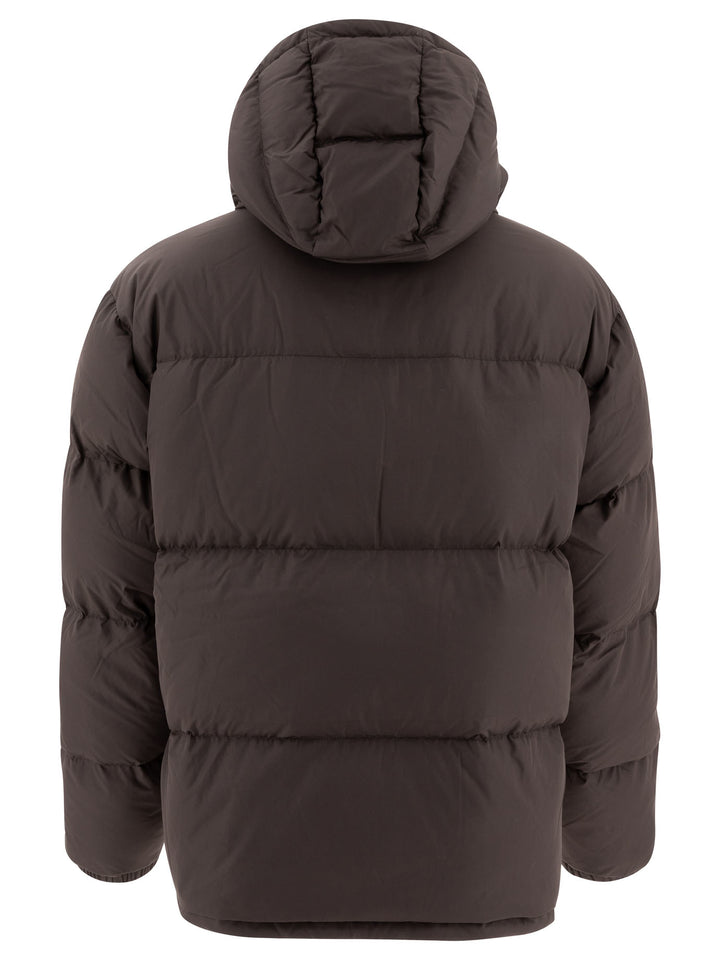 Down Jacket Jackets Brown