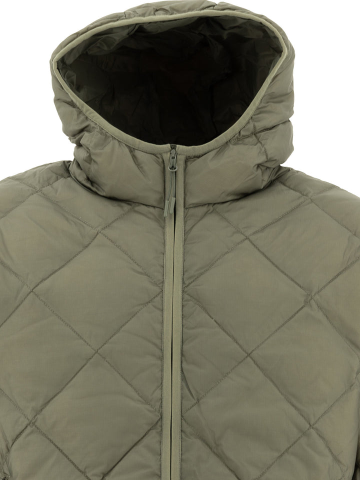 Light Down Hooded Jacket Jackets Green