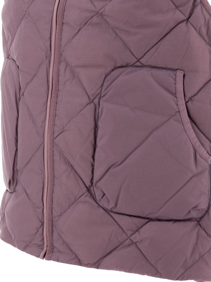 Light Down Vest Jackets Purple