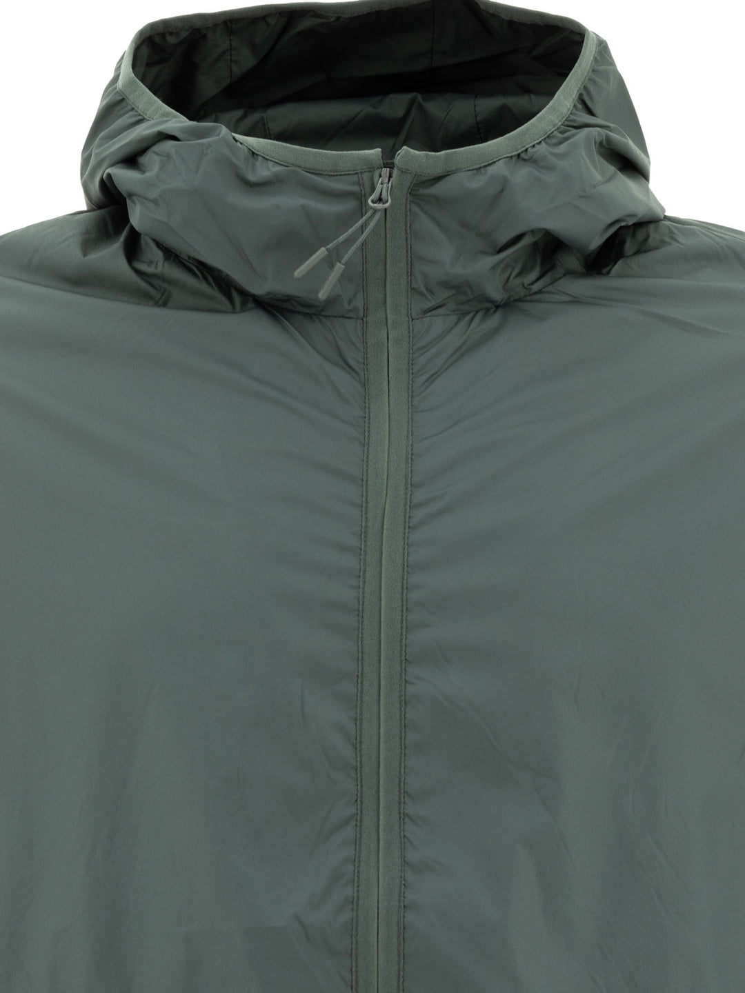 Windproof Hooded Jacket Jackets Grey