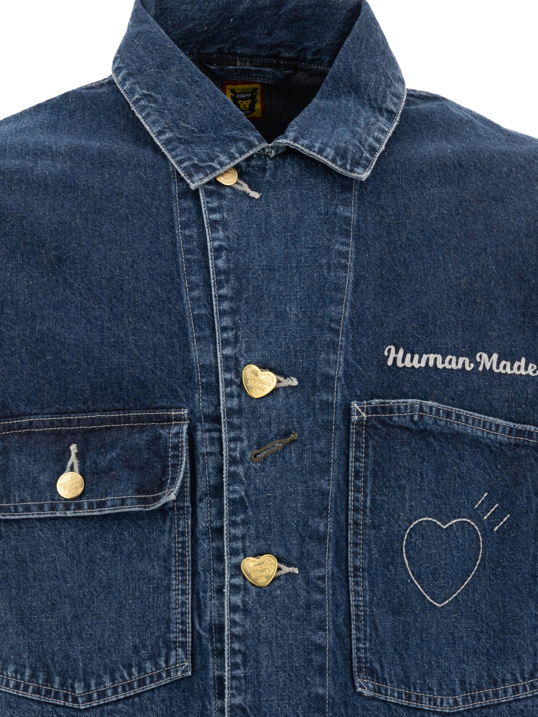 Denim Coverall Jackets Blue