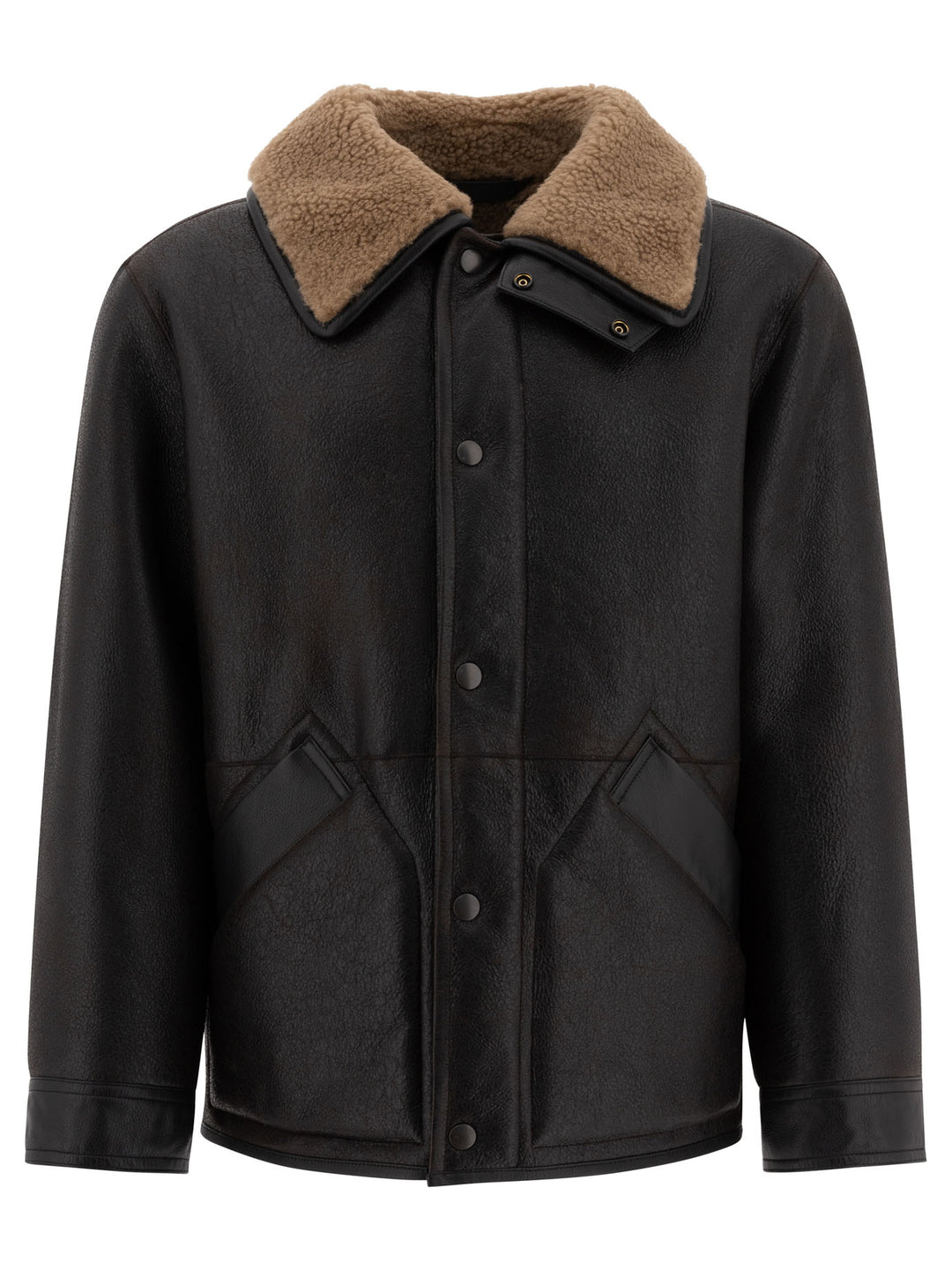 Shearling Jacket Jackets Brown