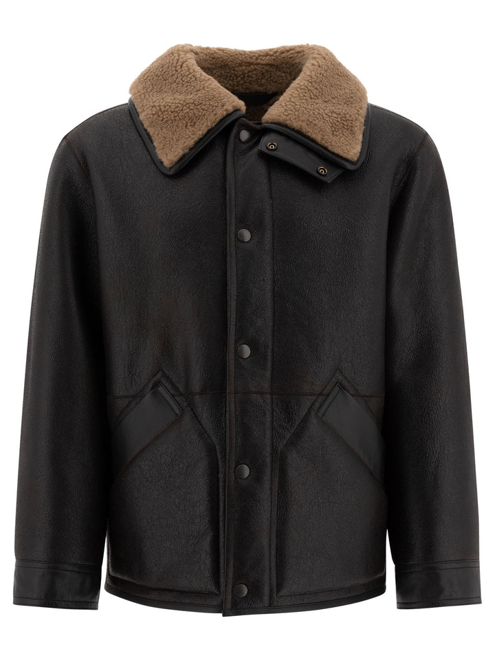 Shearling Jacket Jackets Brown