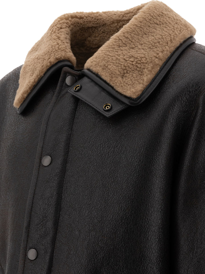 Shearling Jacket Jackets Brown