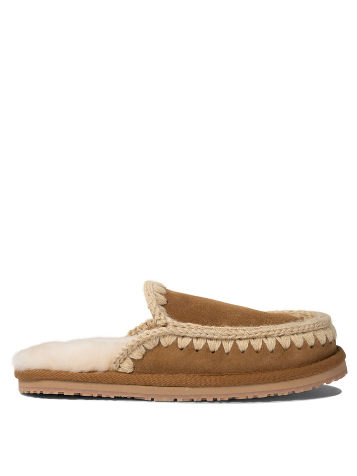 Full Eskimo Stitch Loafers & Slippers Brown