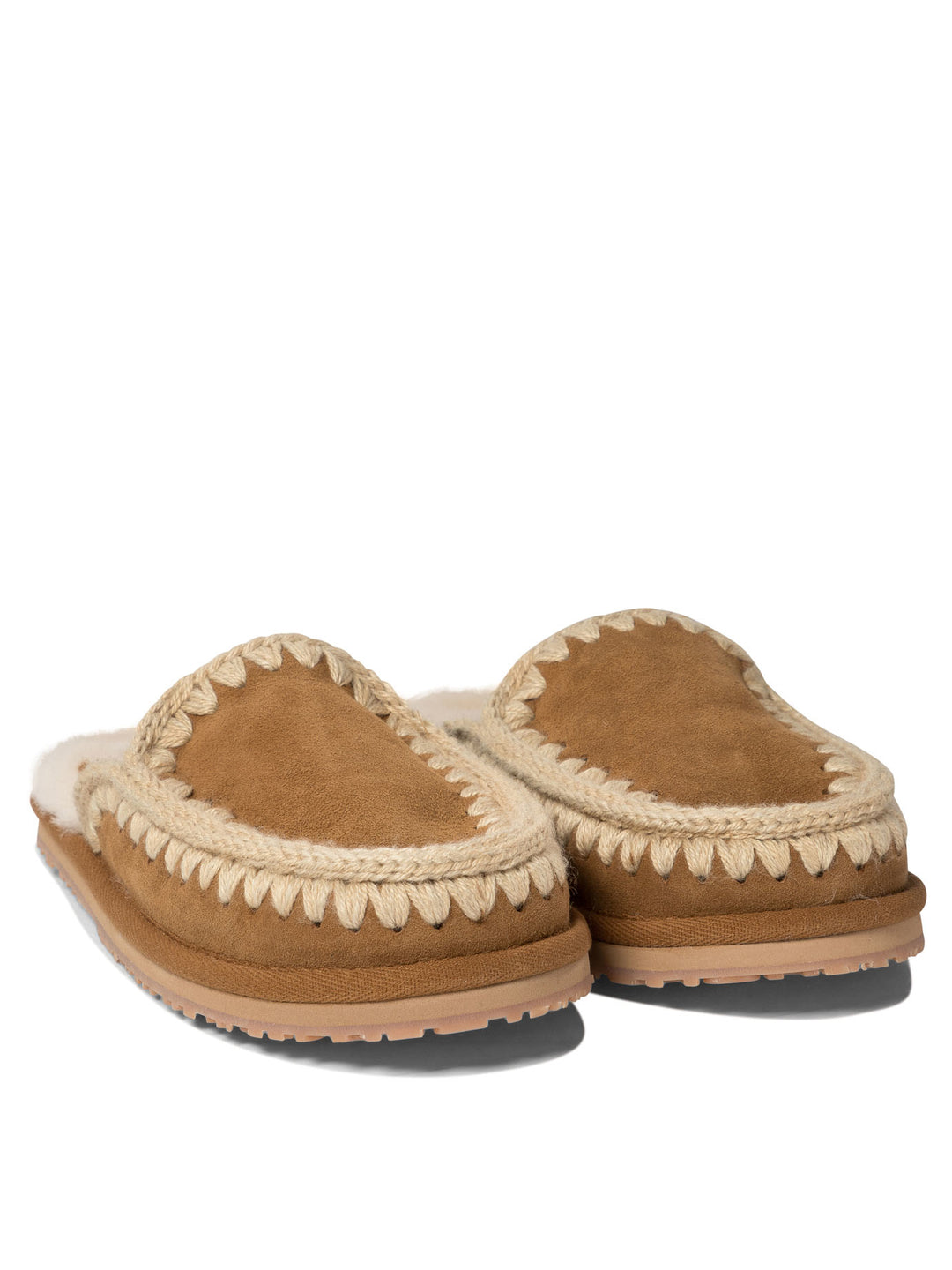 Full Eskimo Stitch Loafers & Slippers Brown