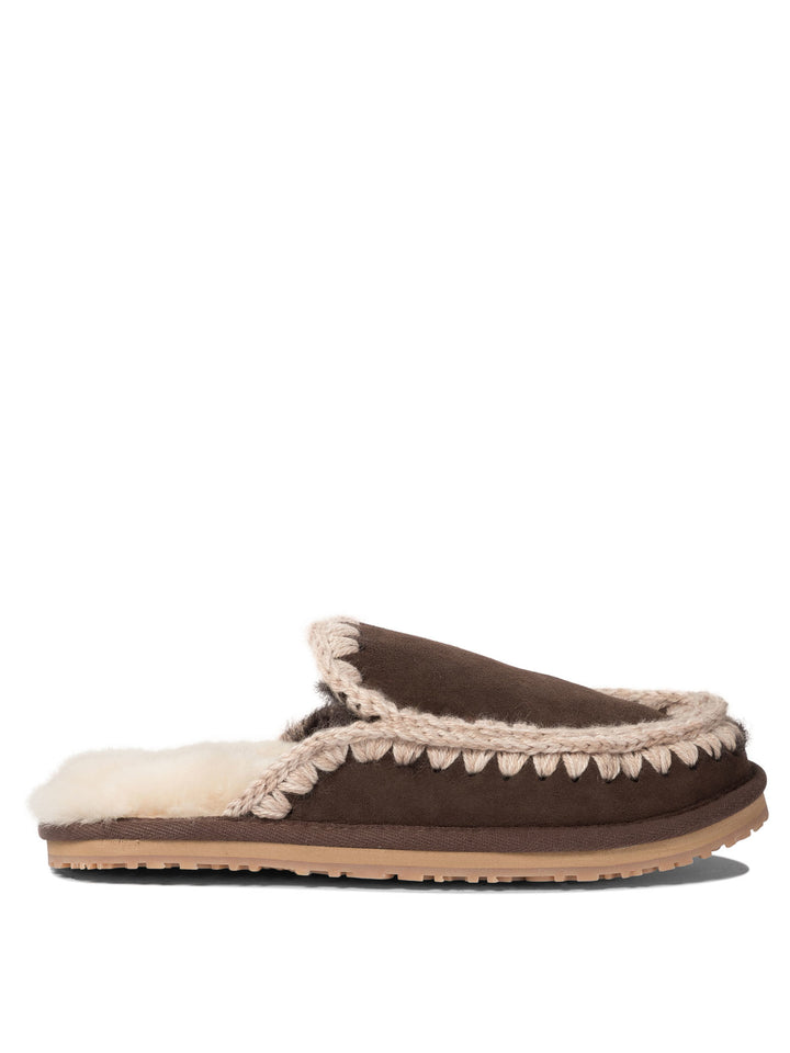 Full Eskimo Stitch Loafers & Slippers Brown