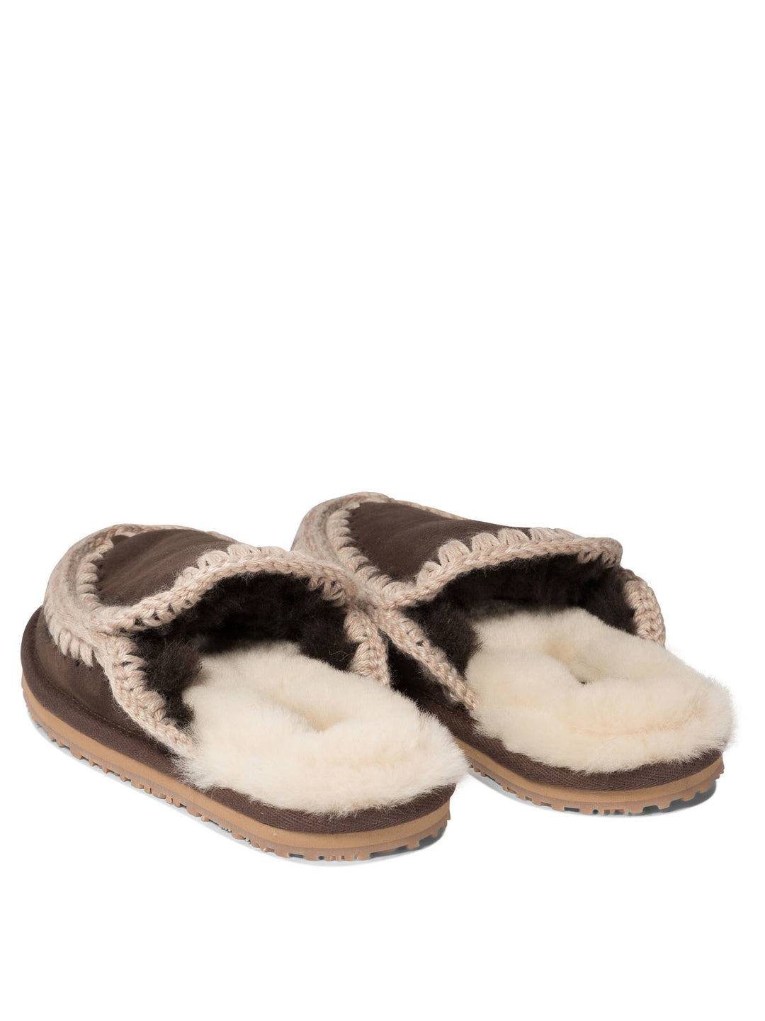 Full Eskimo Stitch Loafers & Slippers Brown