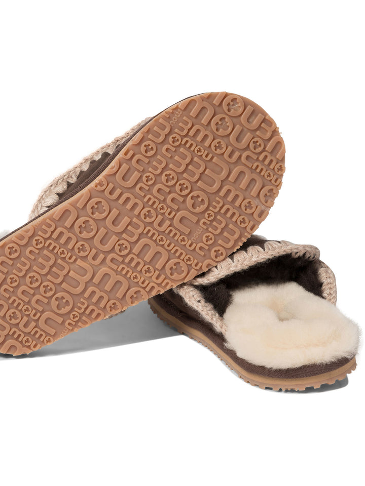 Full Eskimo Stitch Loafers & Slippers Brown