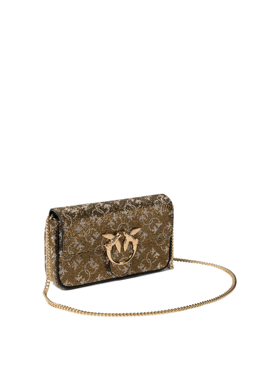 Love One Pocket Crossbody Bags Gold