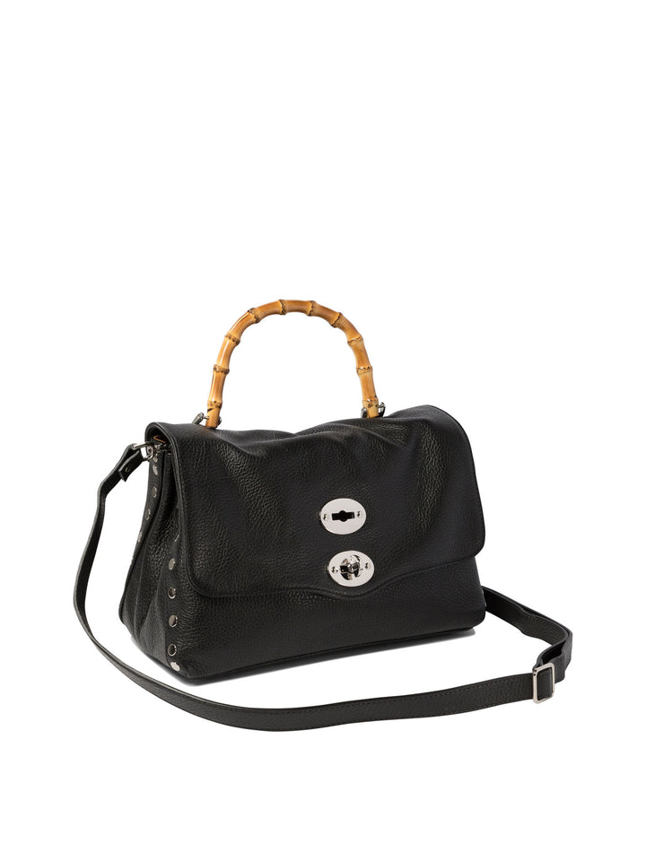 Postina Daily Bamboo S Handbags Black