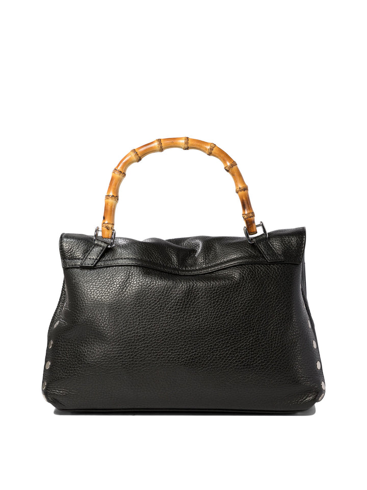 Postina Daily Bamboo S Handbags Black