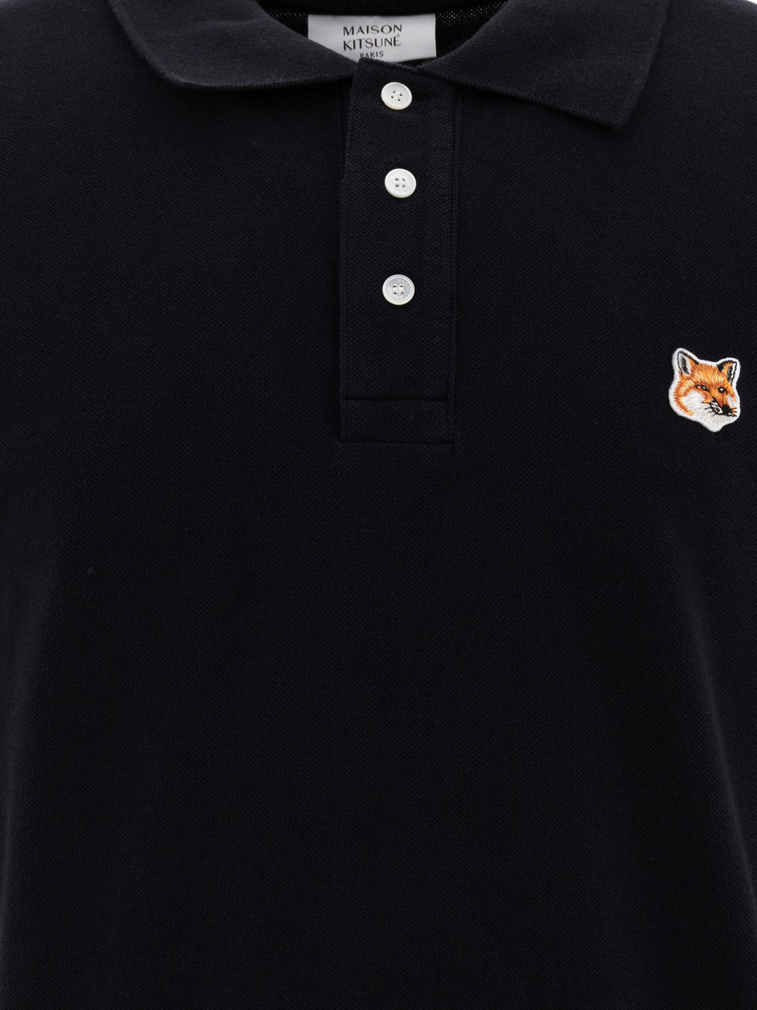 Fox Head Polo Shirts Black