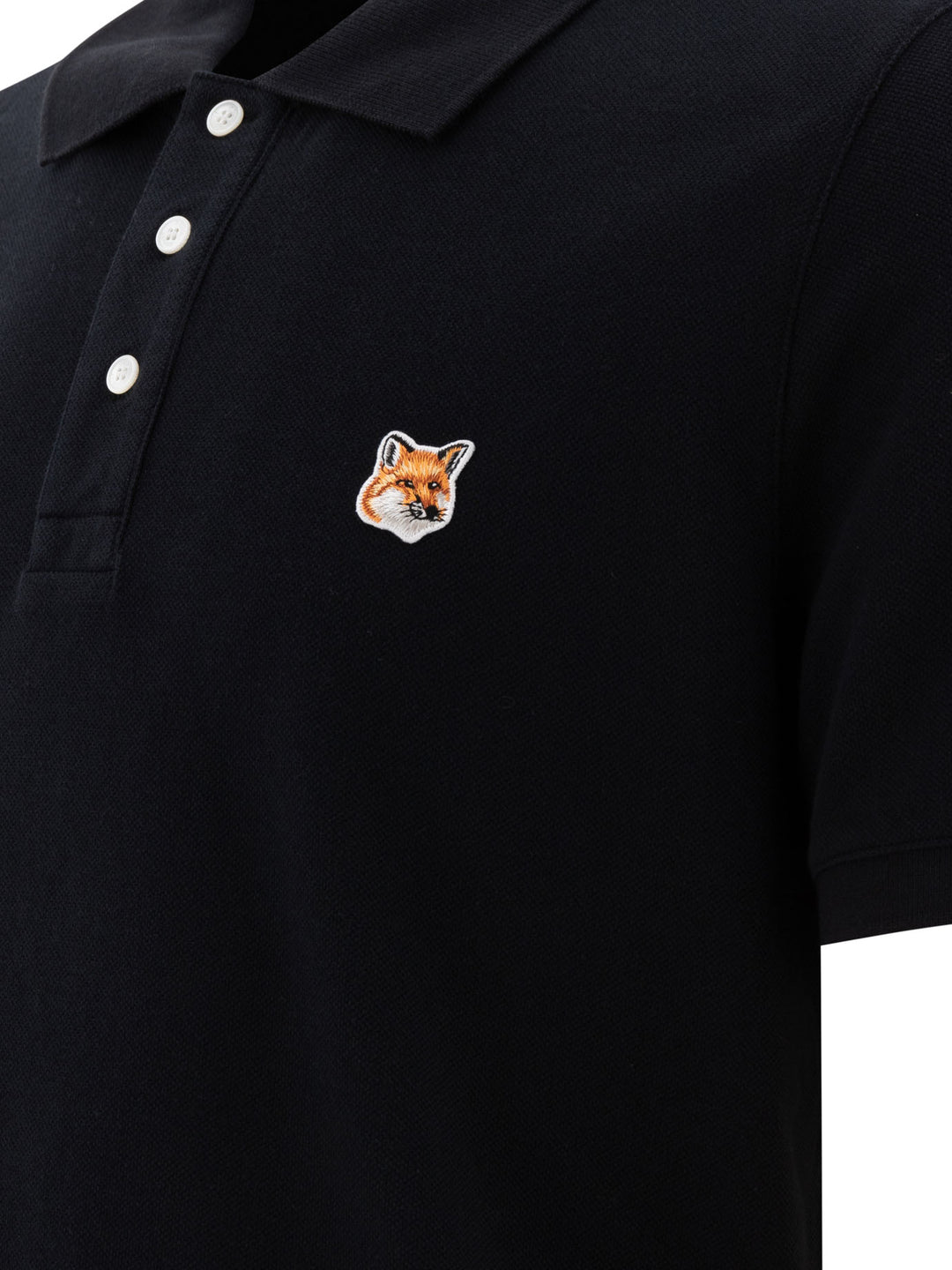 Fox Head Polo Shirts Black