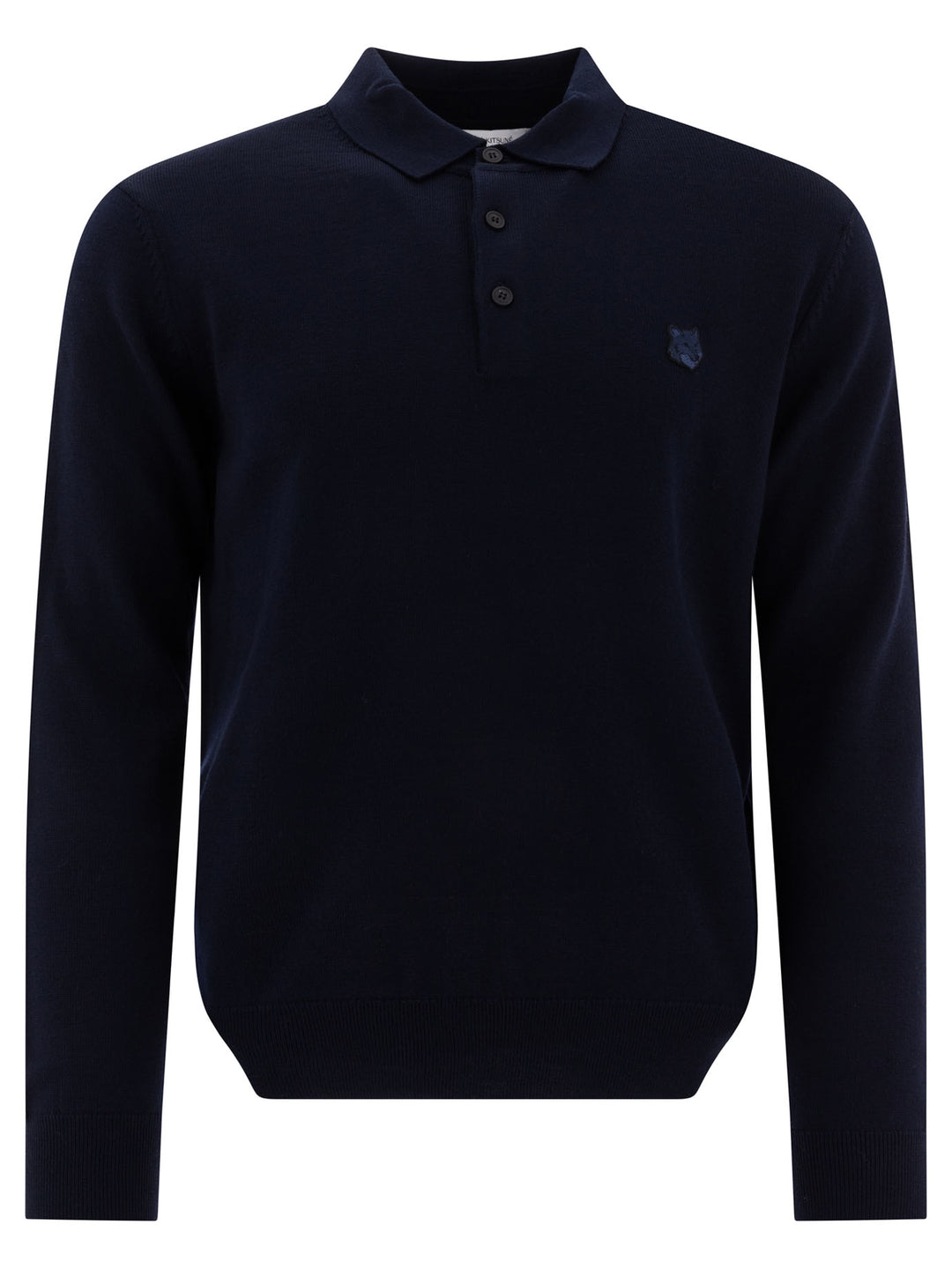 Bold Fox Head Polo Shirts Blue