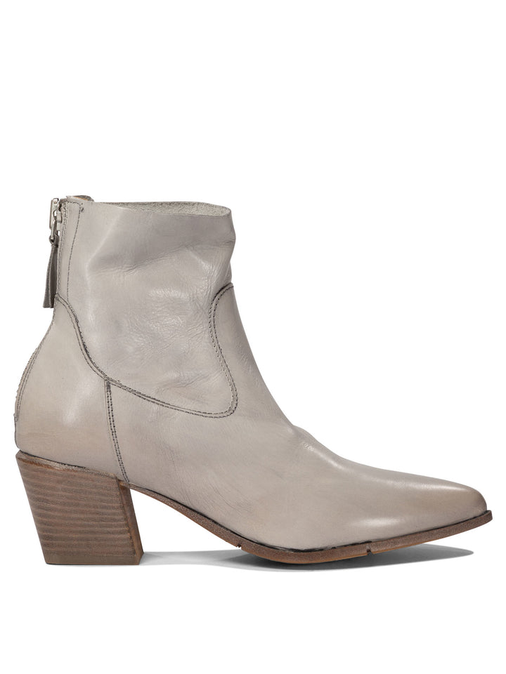 Cristallo Ankle Boots Grey