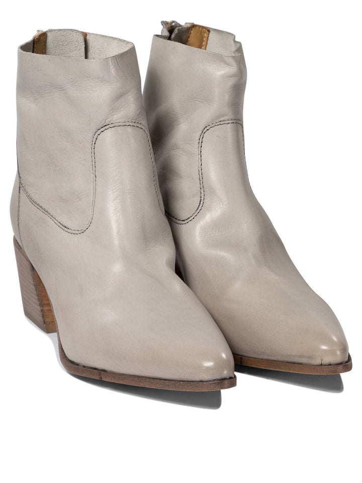 Cristallo Ankle Boots Grey