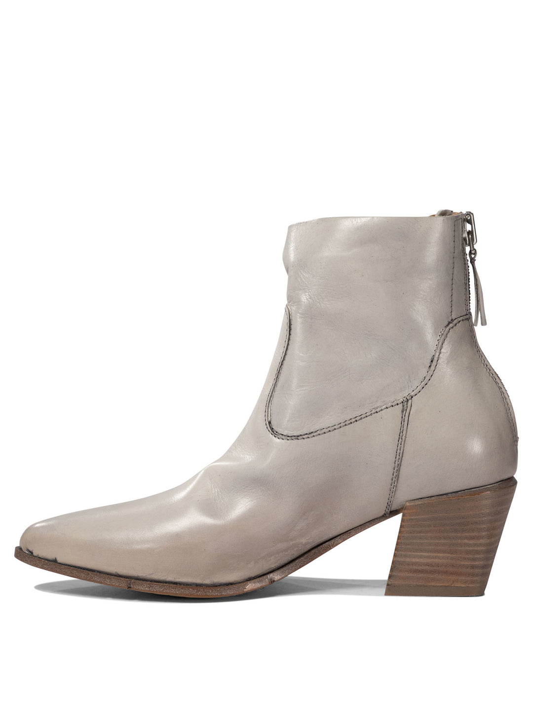 Cristallo Ankle Boots Grey