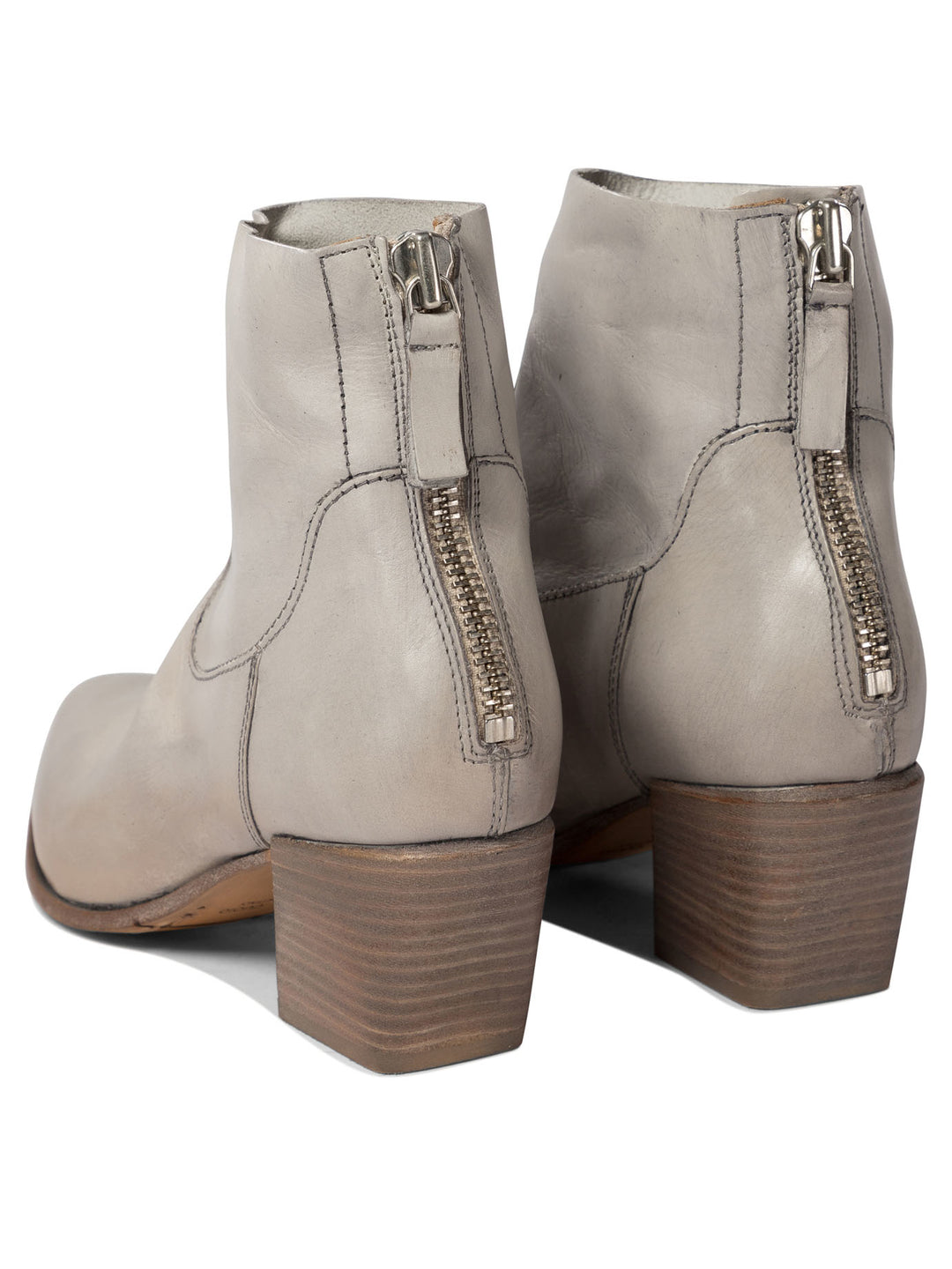 Cristallo Ankle Boots Grey