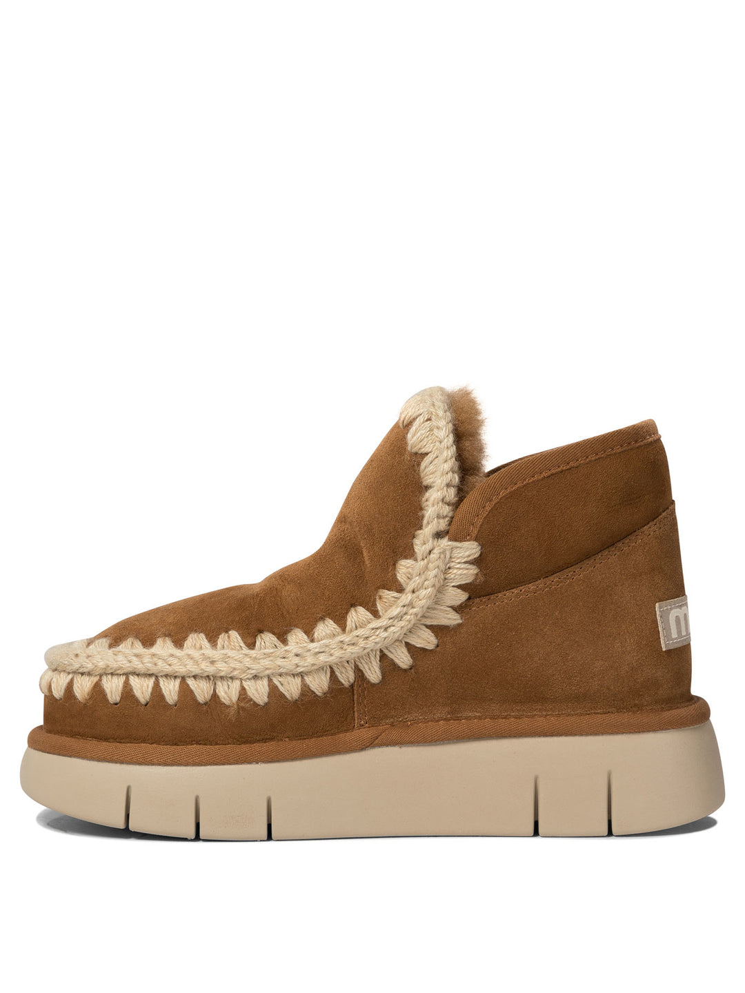 Eskimo Bounce Ankle Boots Brown