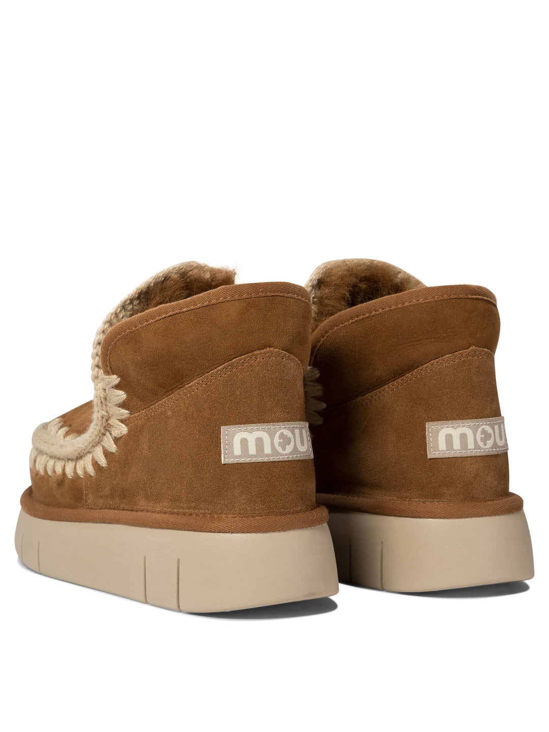 Eskimo Bounce Ankle Boots Brown