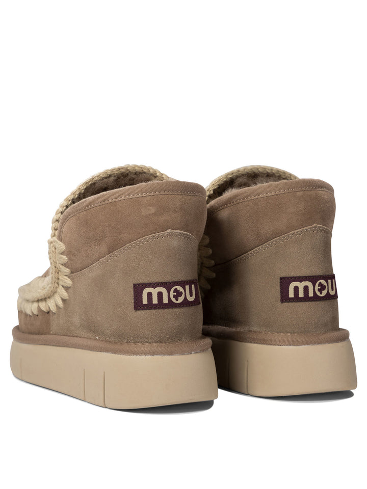 Eskimo Bounce Ankle Boots Grey