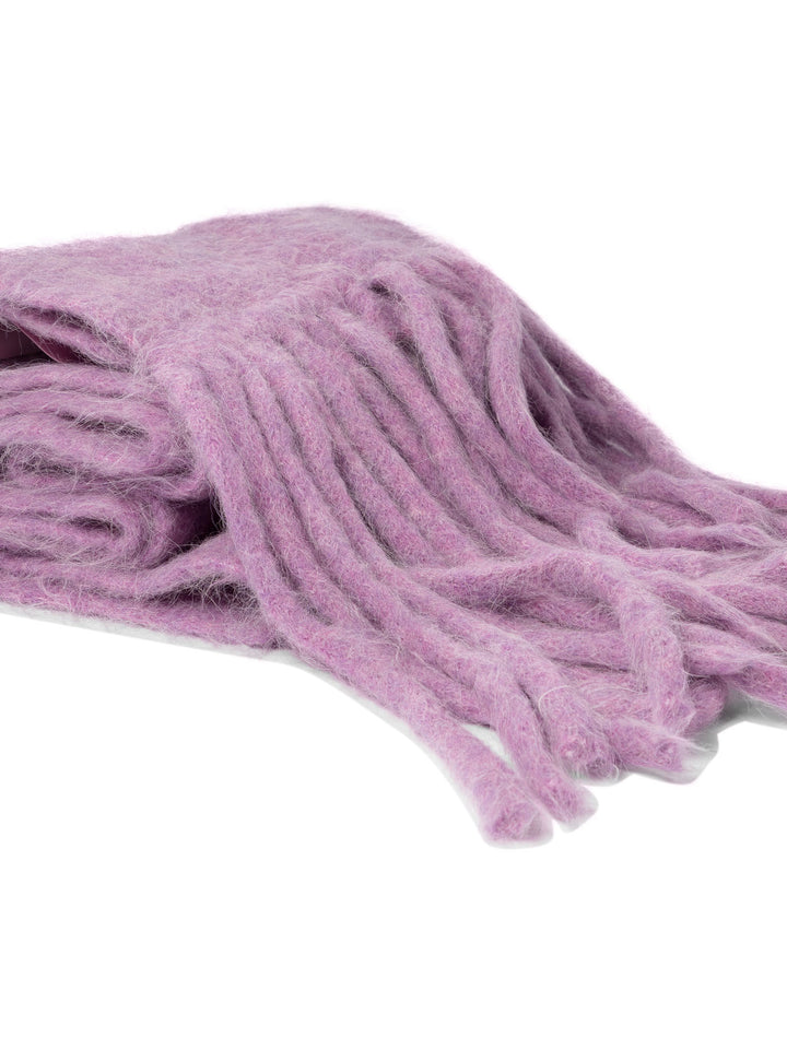 Fuzzy Scarves Purple