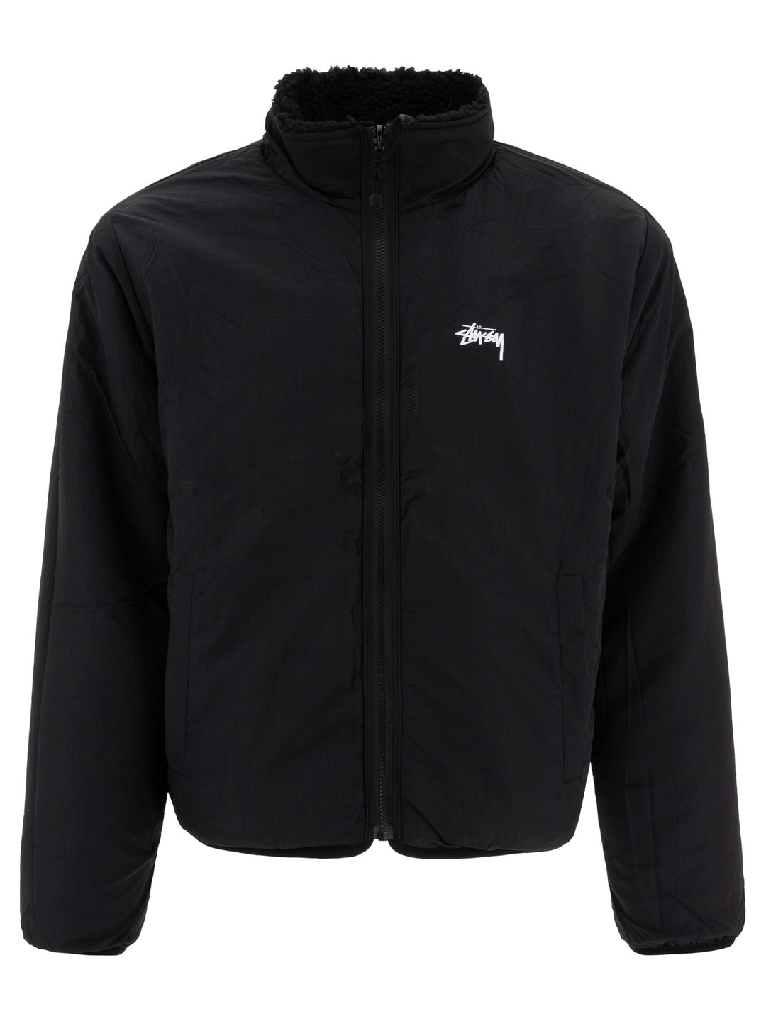 Reversible Sherpa Jacket Jackets Black