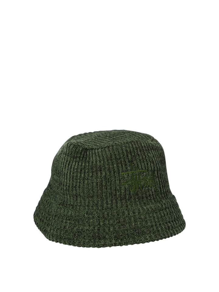 Knit Beanie Hats Green