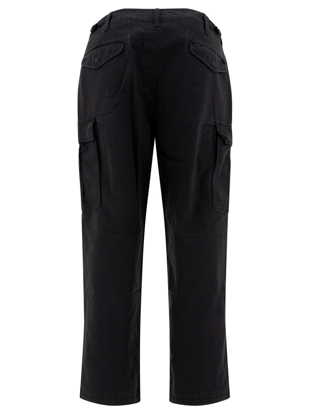 Military Cargo Trousers Black