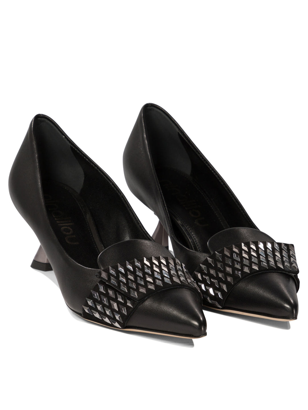 Peak Heeled Shoes Black