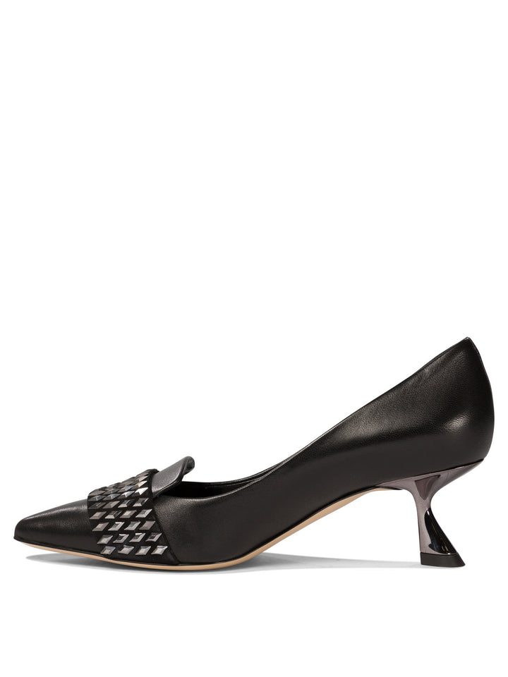 Peak Heeled Shoes Black