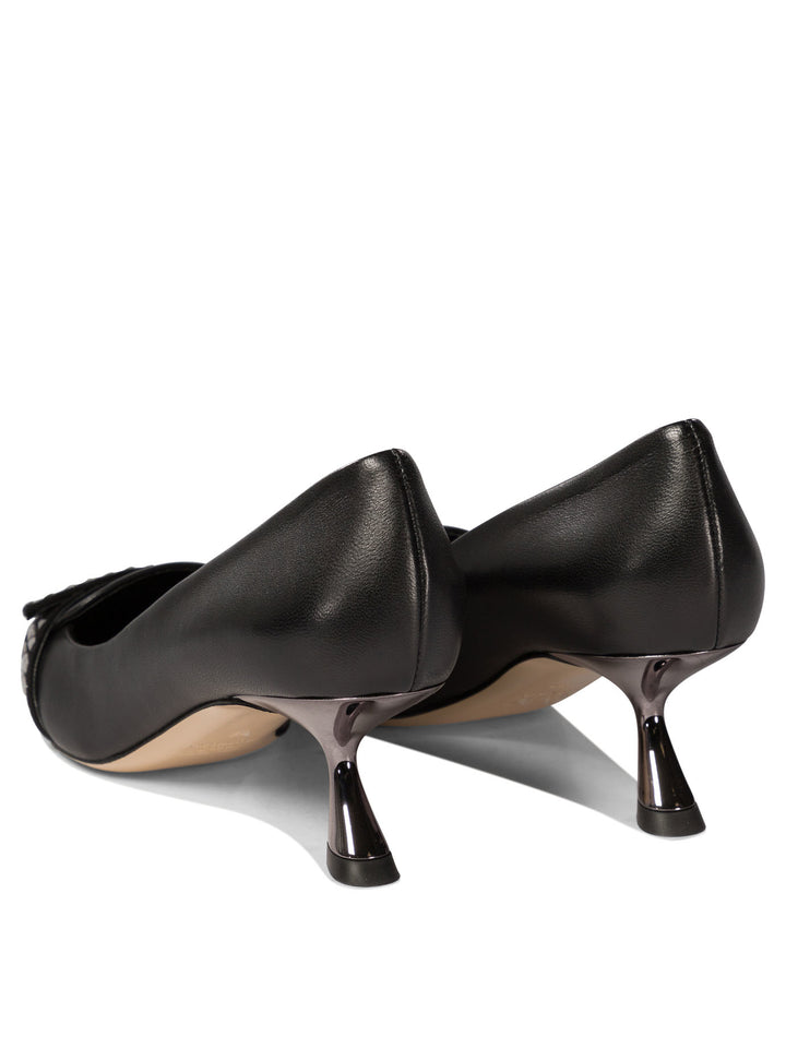 Peak Heeled Shoes Black