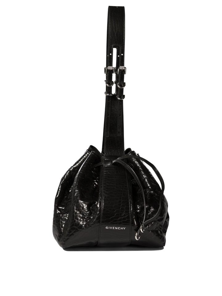 Pumpkin Medium Shoulder Bags Black