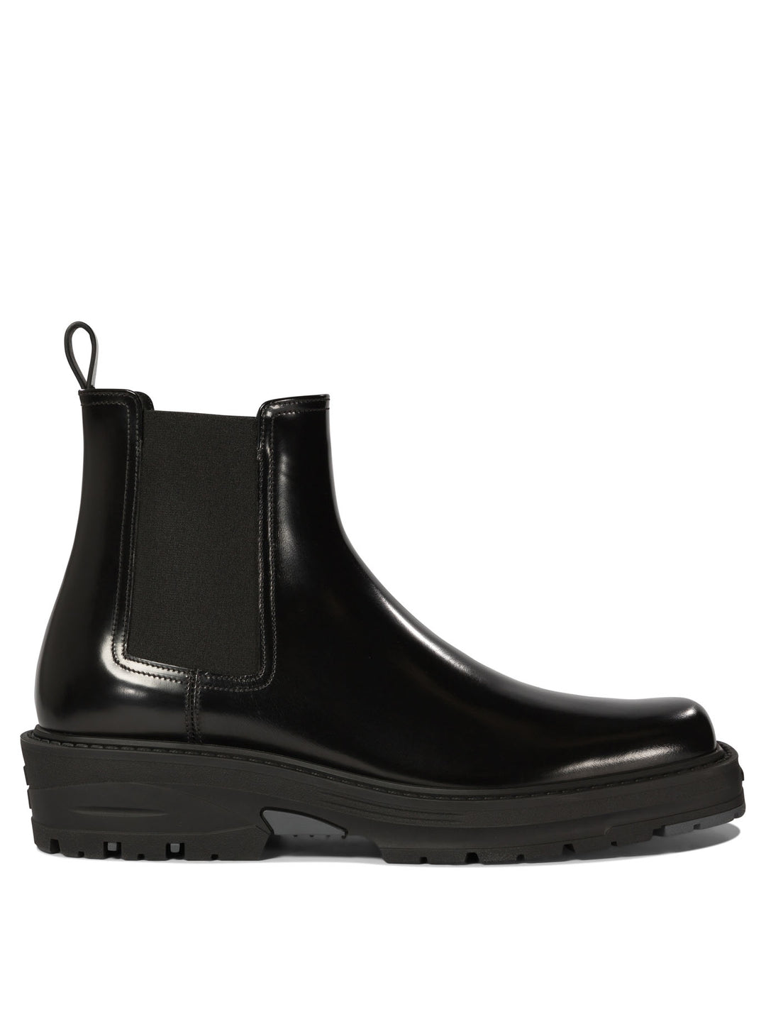 Leather Chelsea Boots Ankle Boots Black