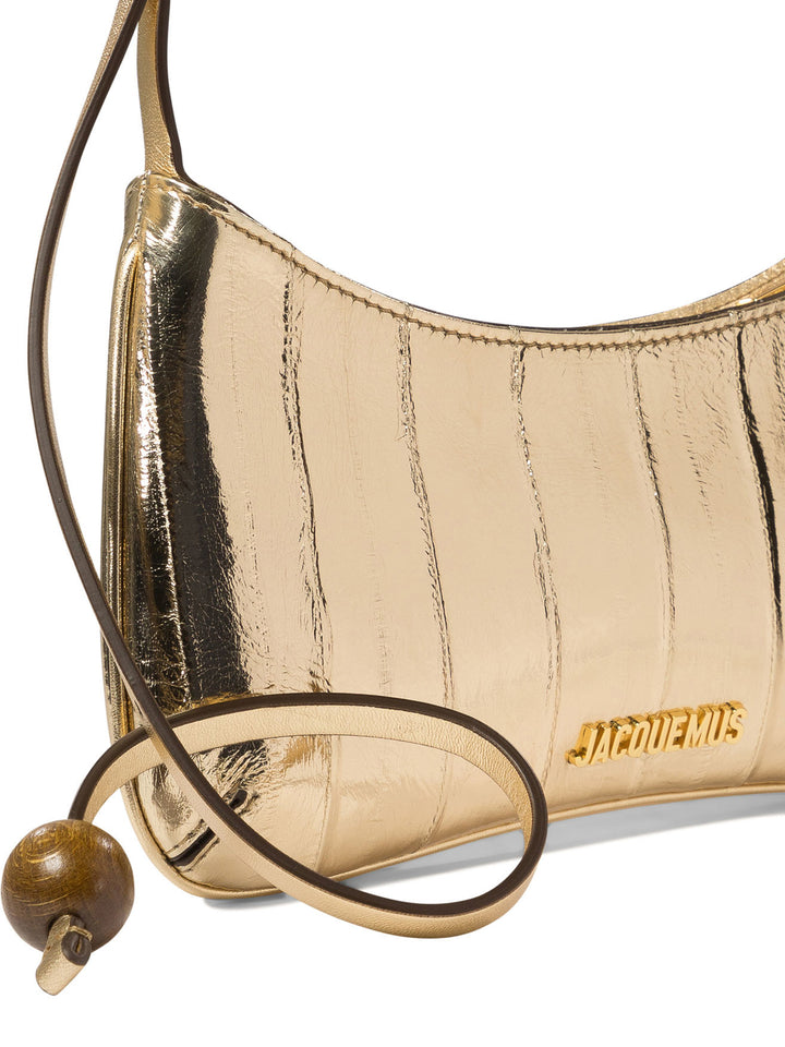 Le Bisou Perle Shoulder Bags Gold