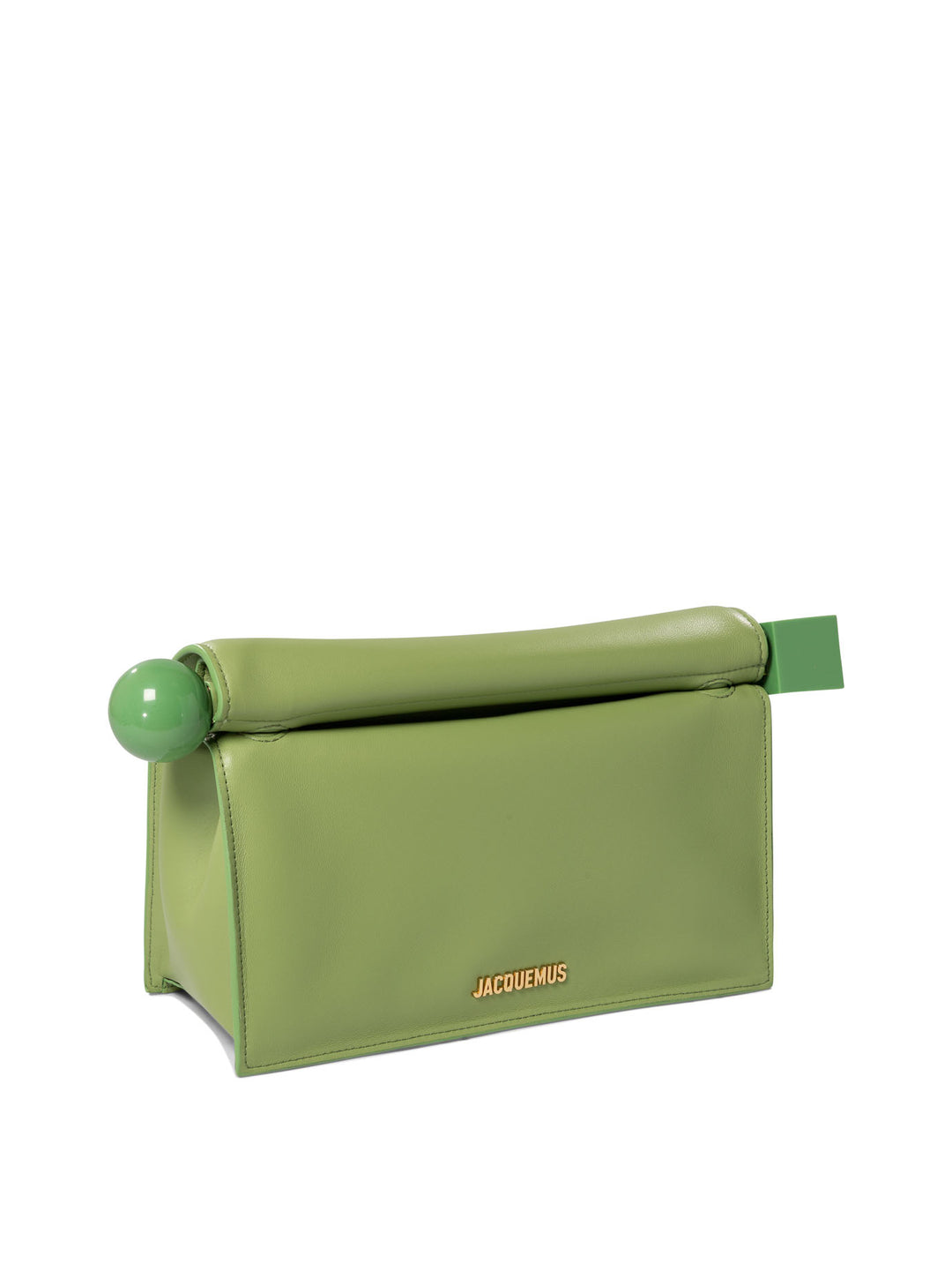 La Pochette Rond Carré Clutches Green