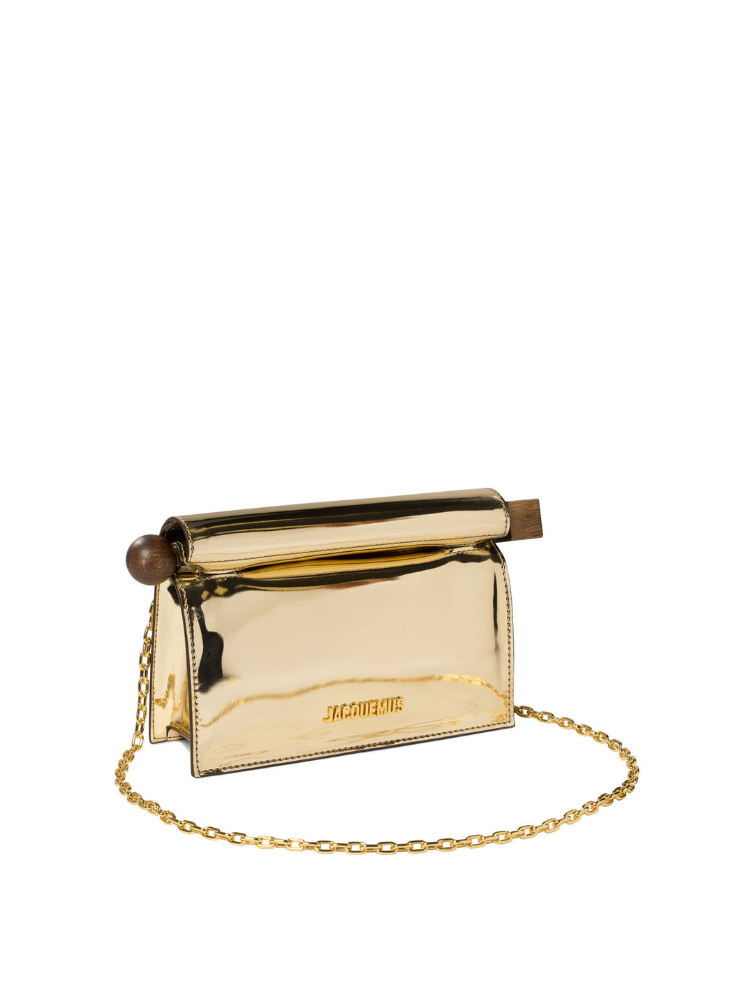 La Petite Pochette Rond Carré Clutches Gold