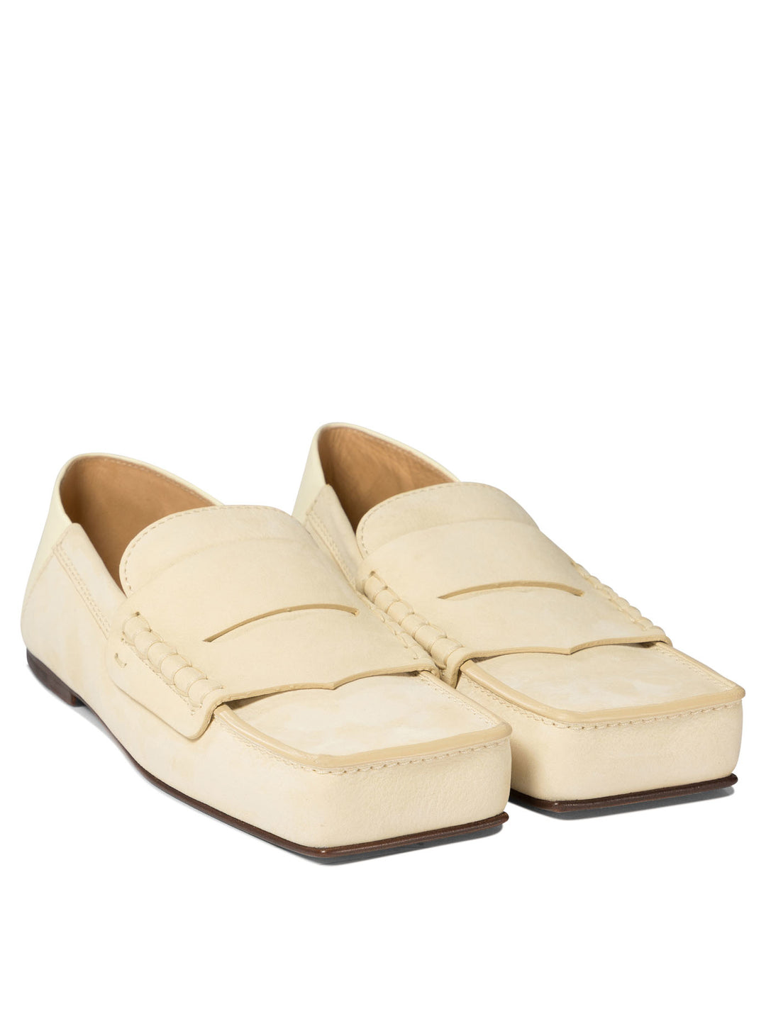 Les Mocassins Carré Loafers & Slippers Yellow