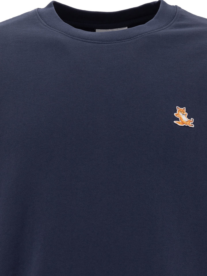 Chillax Fox Sweatshirts Blue