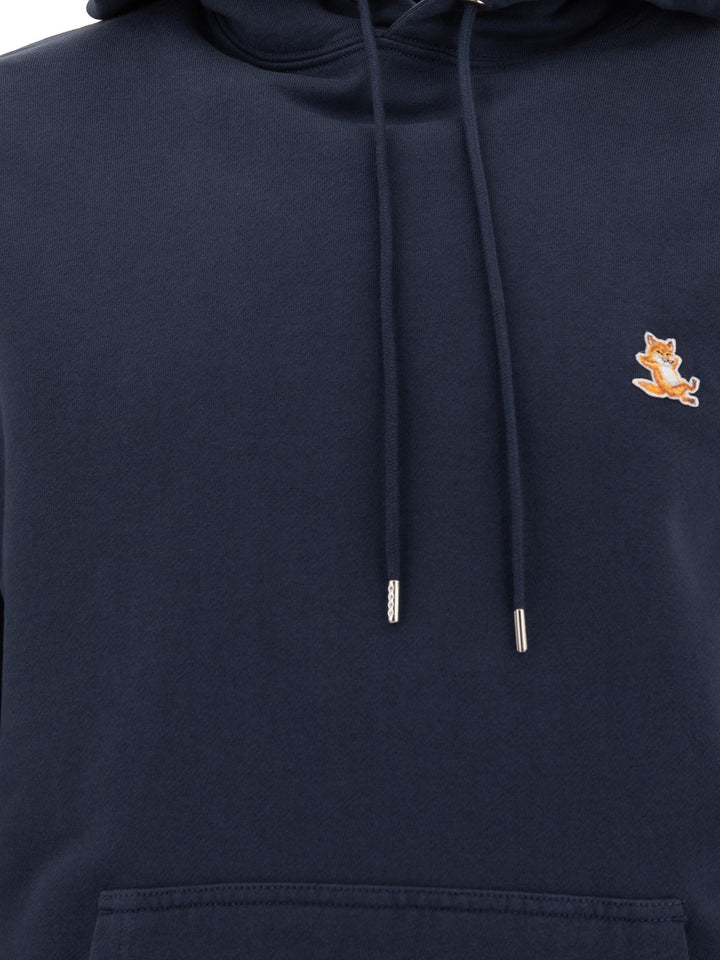 Chillax Fox Sweatshirts Blue