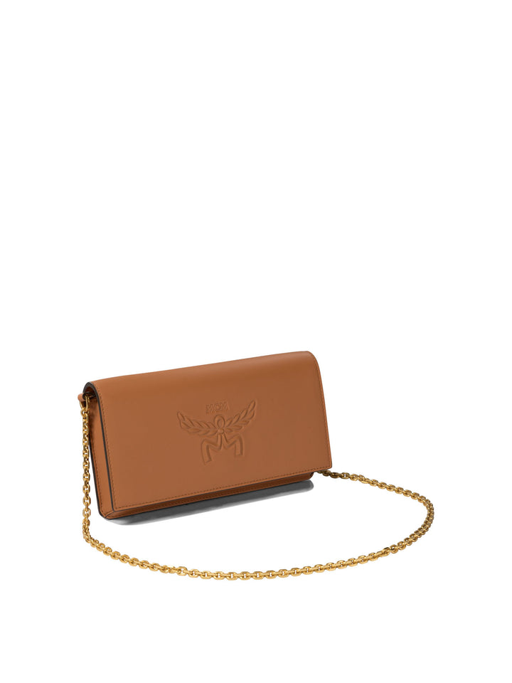 Himmel Chain Crossbody Bags Brown