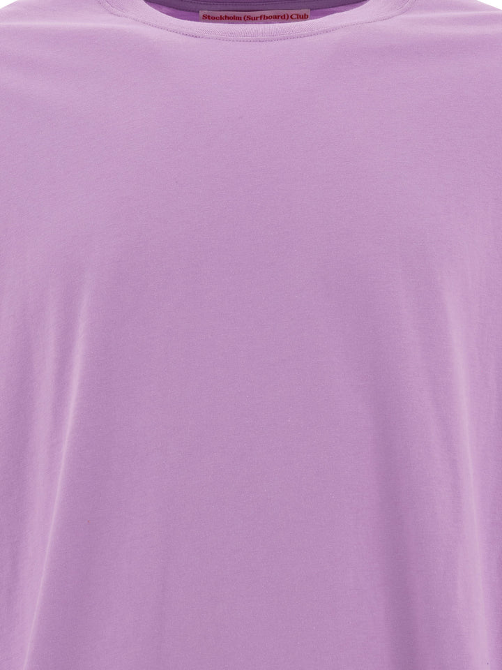 Arch Logo T-Shirts Purple