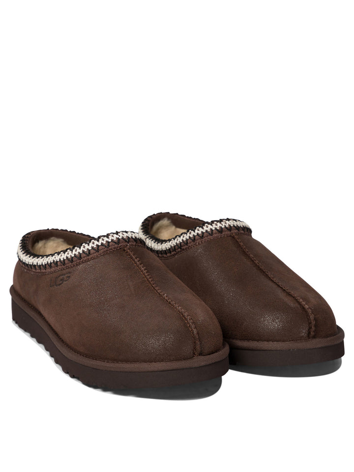 Tasman Distressed Loafers & Slippers Brown