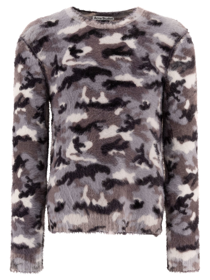 Camouflage Knitwear Grey