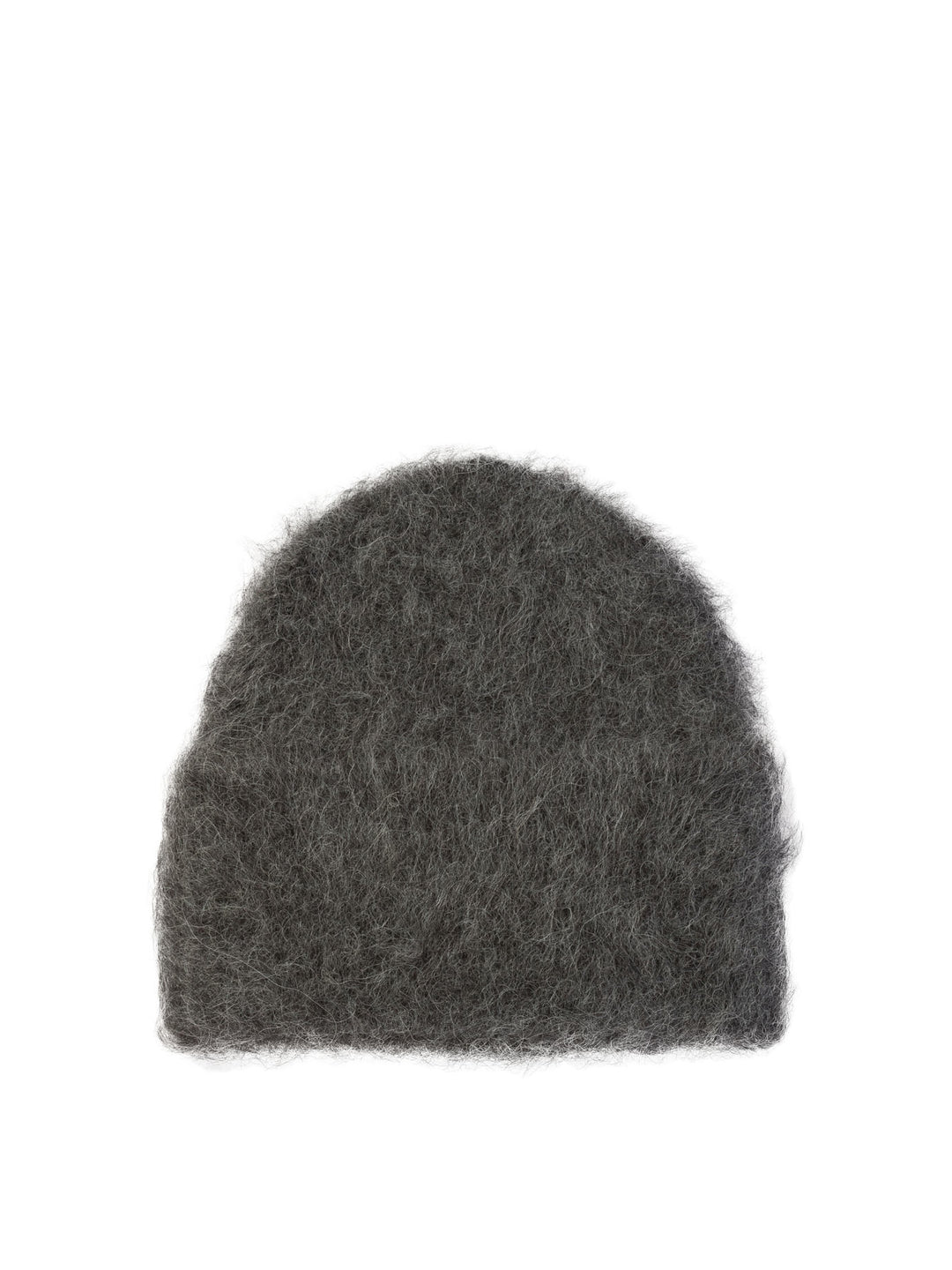 Alpaca Beanie Hats Grey