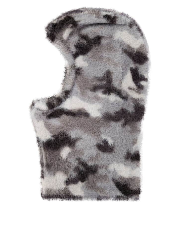 Camo Balaclava Hats Grey