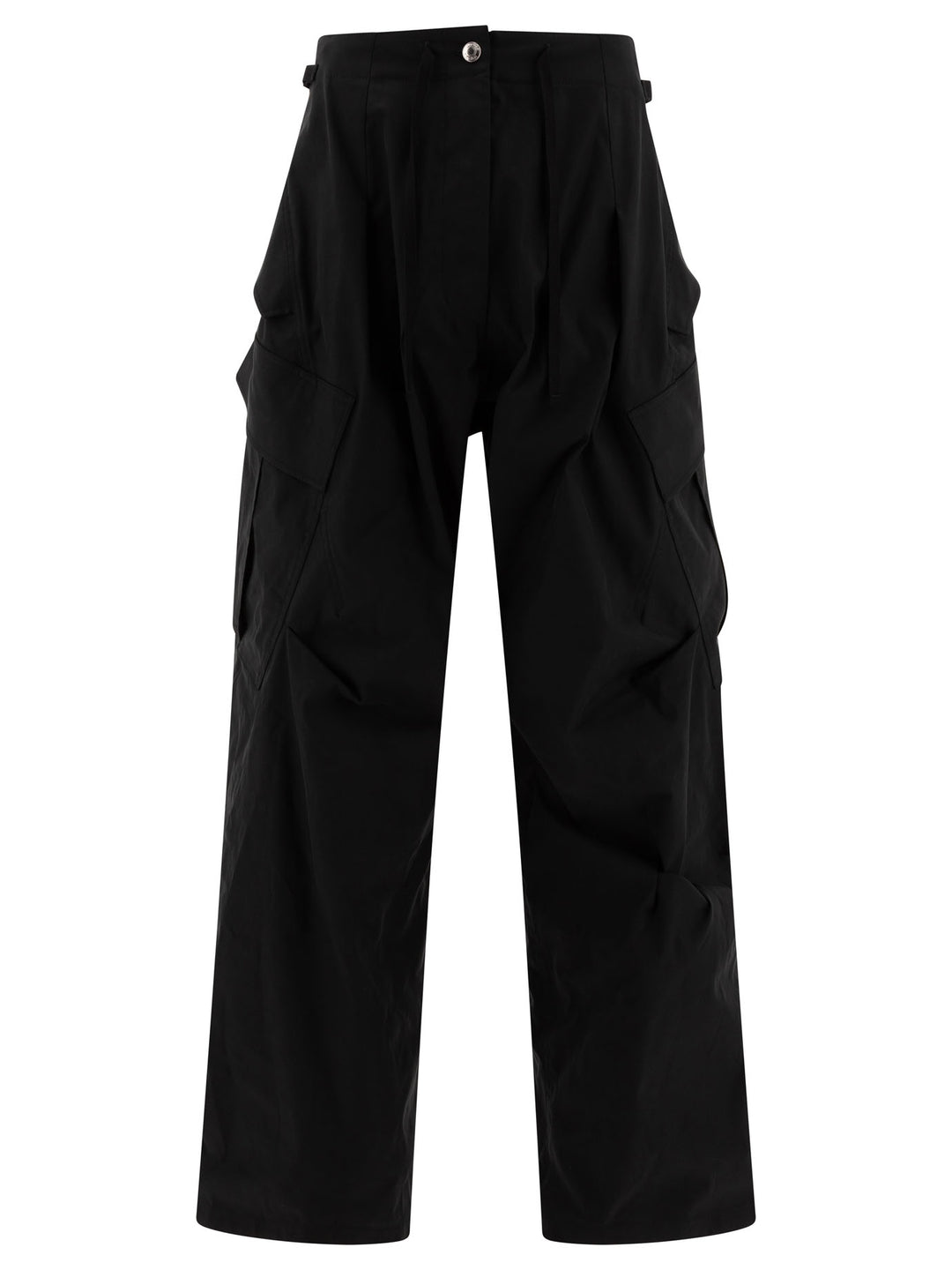 Oversize Cargo Trousers Black